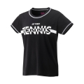 Yonex Sport-Shirt Tennis Print #22 schwarz Damen